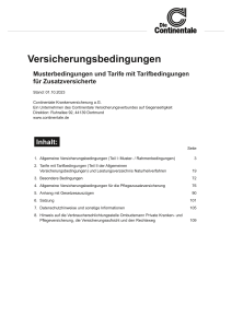 Continentale Zahnzusatzversicherung 5